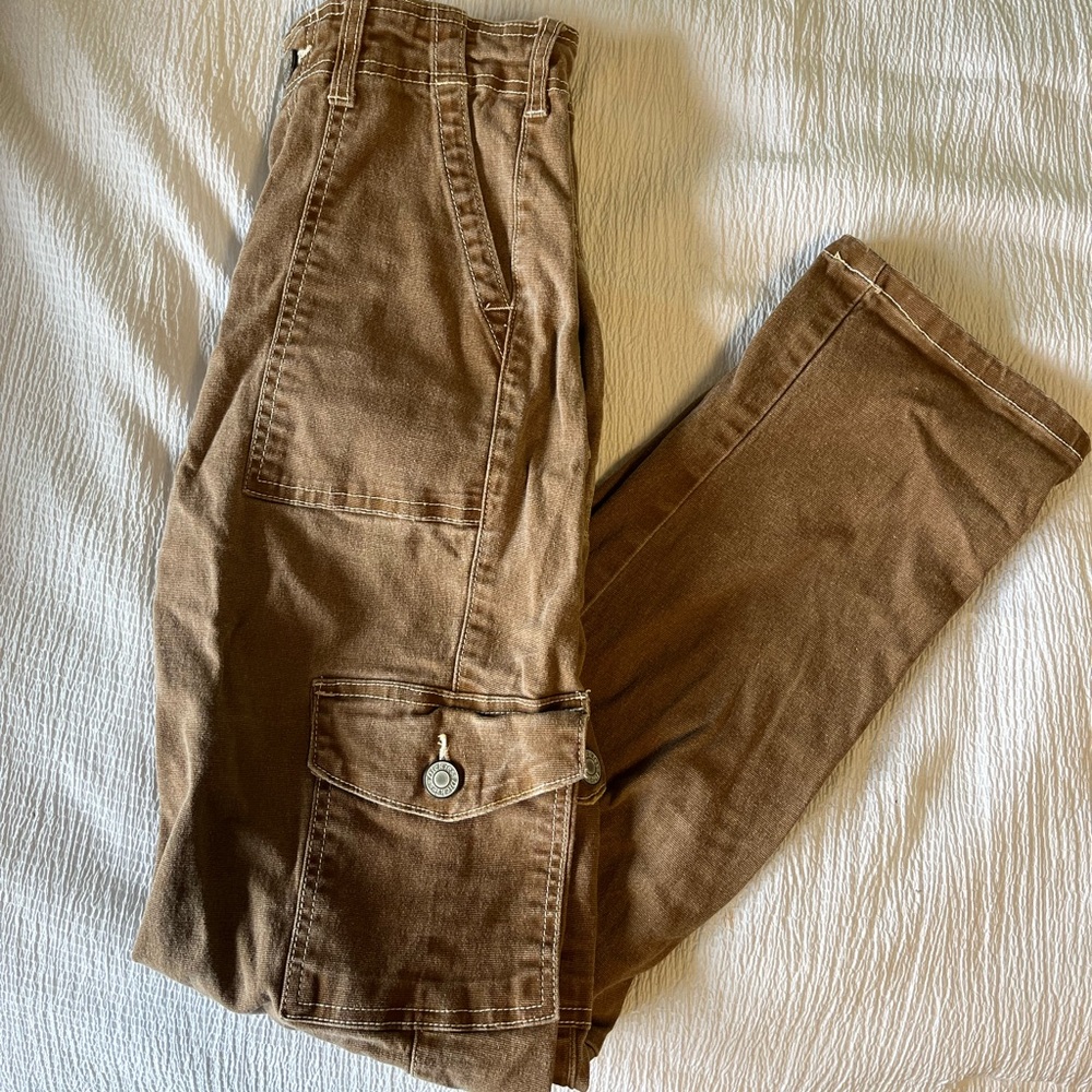 High-wasted dickies cargo pants